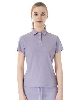 Leapstride Women's Slim-Fit Polo Shirt - UV Protection, Moisture-Wicking new